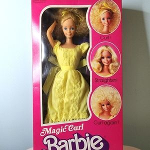 Barbie Magic Curl 1981, Vintage Barbie, Old Barbie, Superstar Era